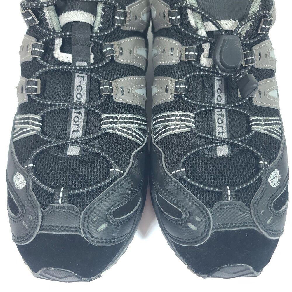 Dr. Comfort Men’s Performance Black Grey 7610 Diabetic Sneaker Shoe Size 11 Wide - Picture 8 of 16